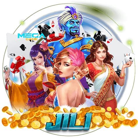 Slot game elements collage